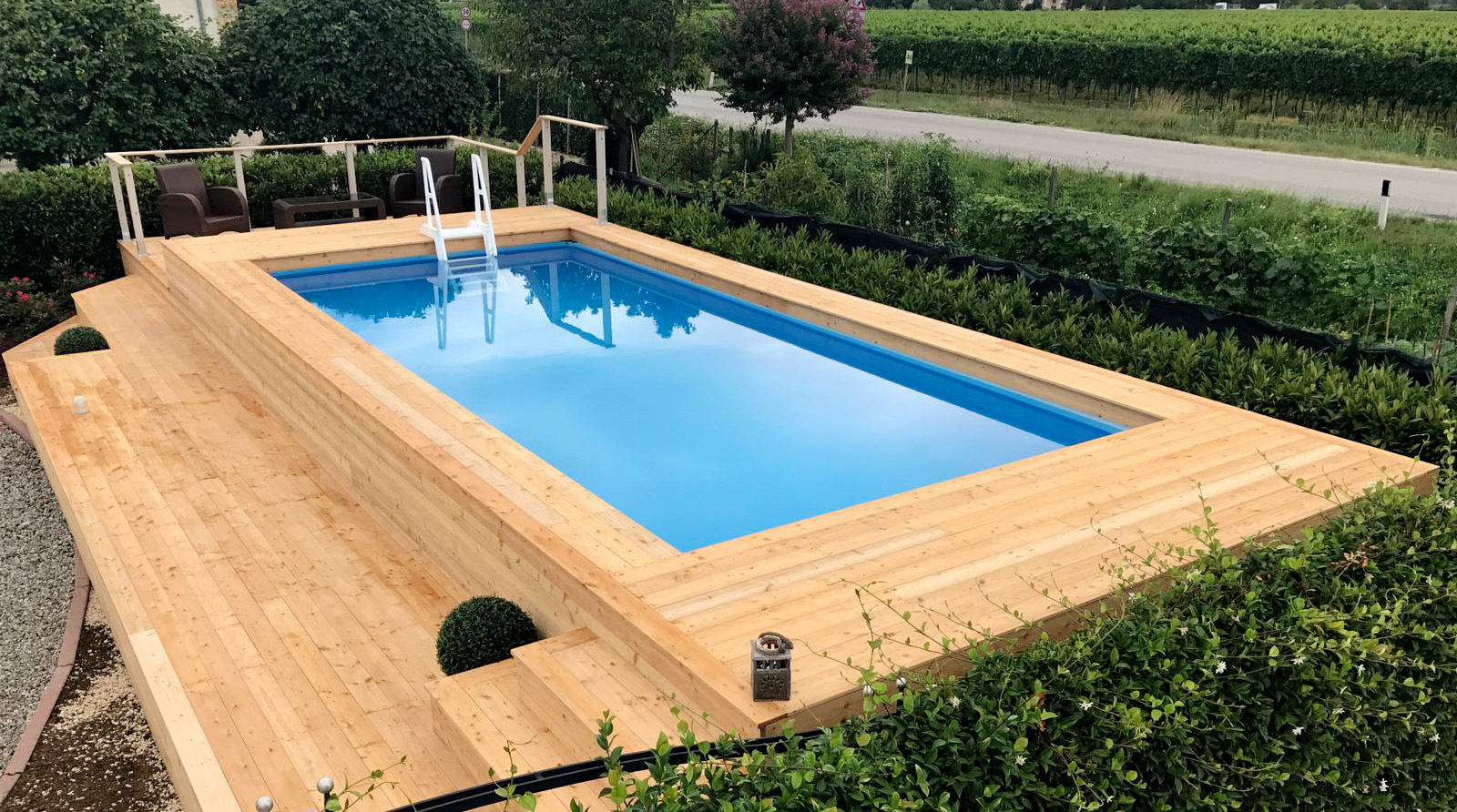 Perché l'acqua in piscina diventa verde | Piscina interrata condominiale