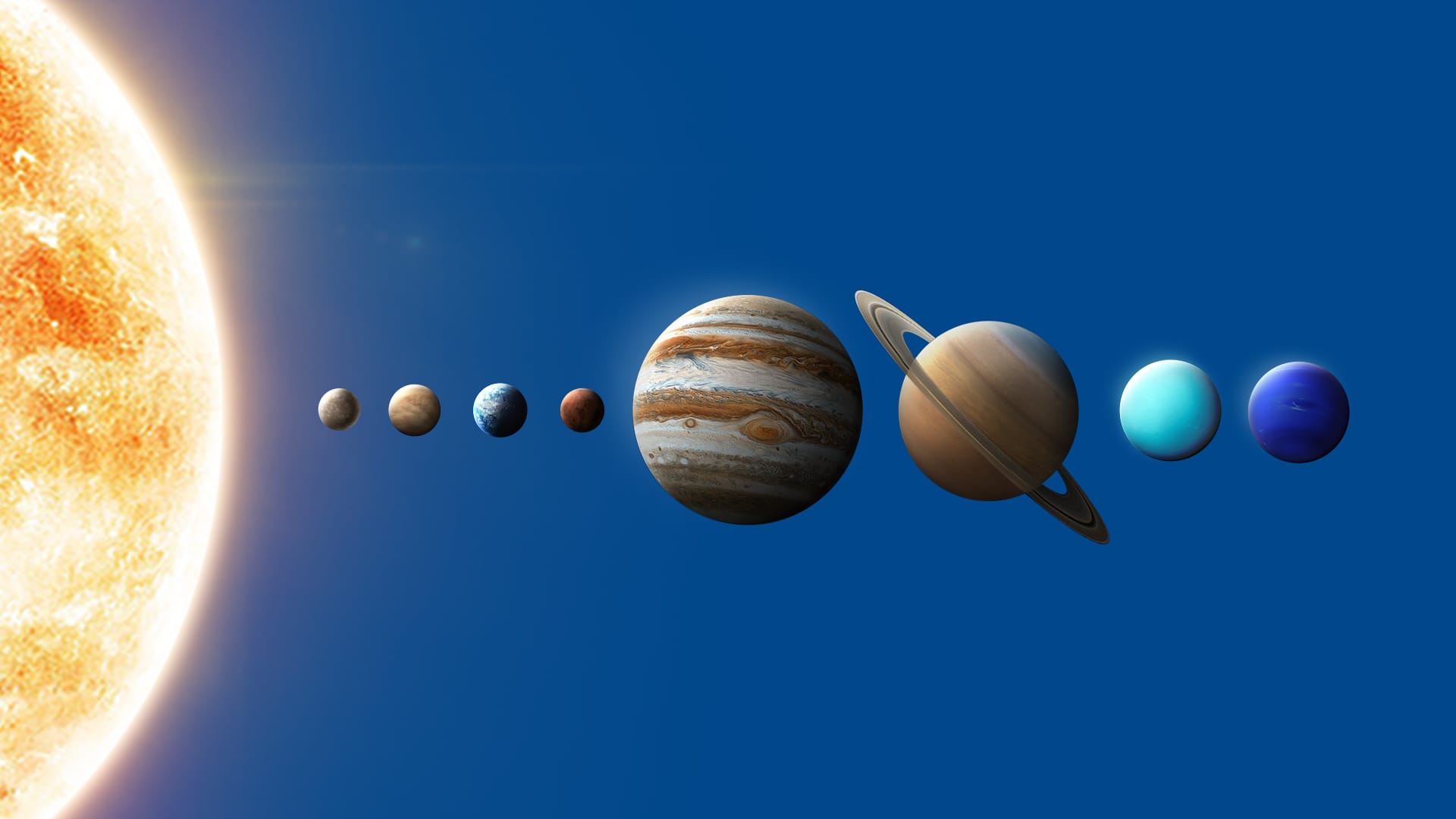 perche tutti i pianeti sono rotondi | rappresentazione 3d del sistema solare
